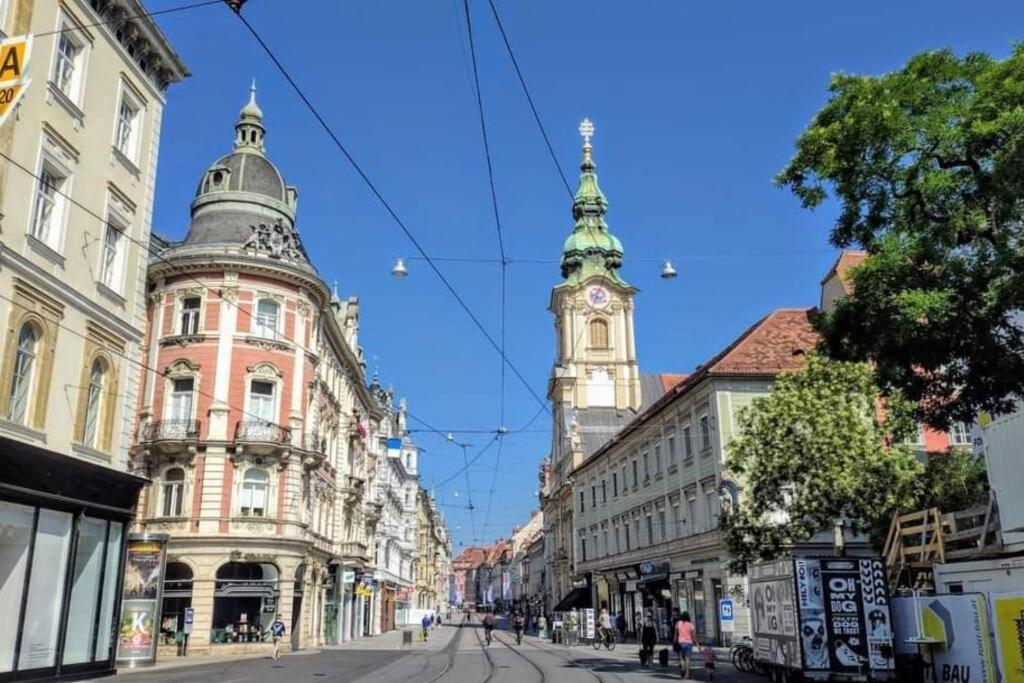 Annenstrasse Graz Central Apartment'6Beds'Freeparking Ngoại thất bức ảnh